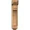 Ekena Millwork Merced Arts and Crafts Smooth Bracket w/ Offset Brace, Western Red Cedar, 5 1/2"W x 18"D x 26"H BKT0604X18X26MRC03SWR - alternate 3